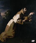 Francisco de Zurbaran, Saint Francis in Meditation